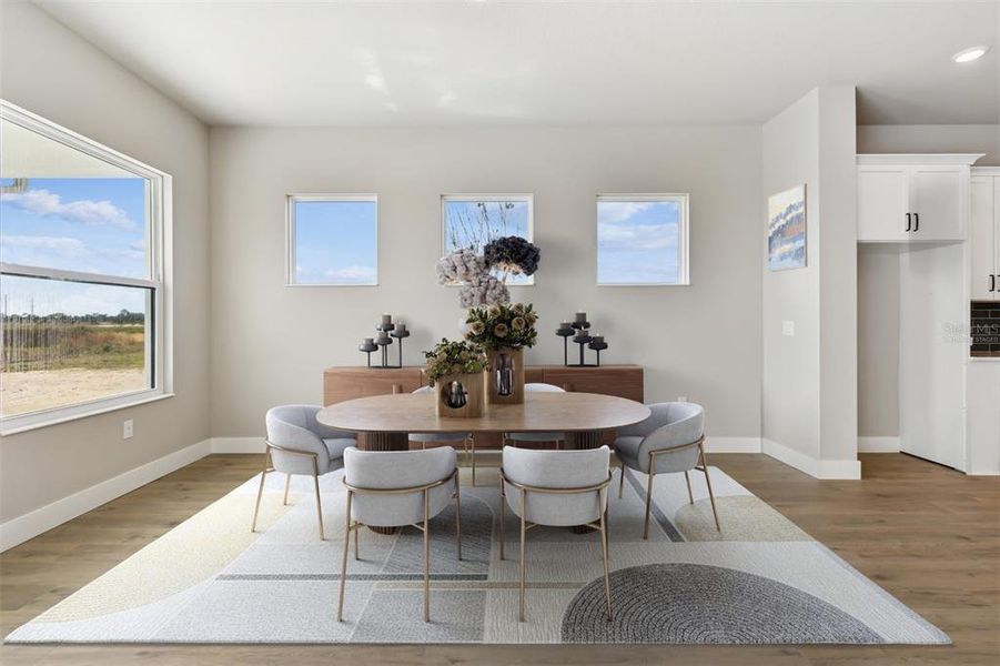 Furnished interior view inside a new home in Palmera Wellen Park - Classic Series, Venice (Image 5). Furnished interior view inside a new home in Palmera Wellen Park - Classic Series, Venice (Image 5).