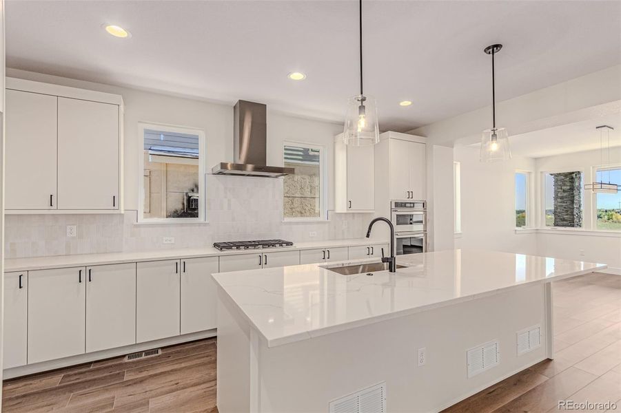 Furnished interior view inside a new home in West Grange, Longmont (Image 14).