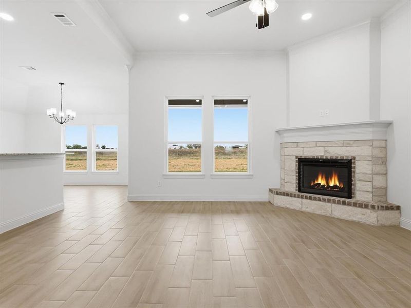 Spacious, unfurnished interior of a new home in , Tolar (Image 14).