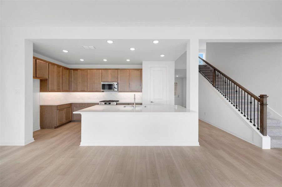 Furnished interior view inside a new home in , League City (Image 29).
