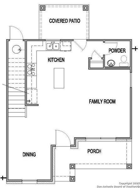 2D floor plan layout of this home in Mayfair, New Braunfels, TX (Image 3). 2D floor plan layout of this home in Mayfair, New Braunfels, TX (Image 3).