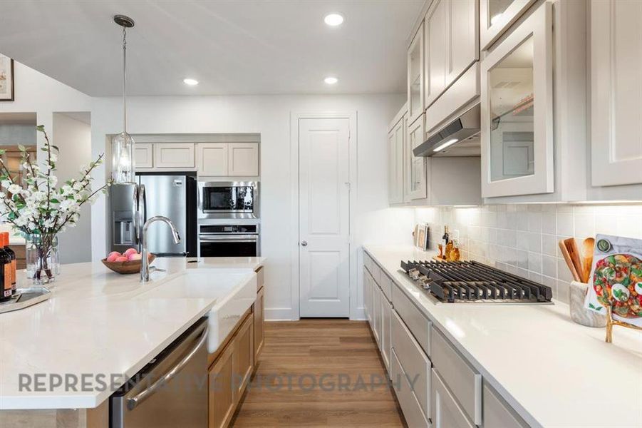 Furnished interior view inside a new home in Waterscape: 50ft. lots, Royse City (Image 28). Furnished interior view inside a new home in Waterscape: 50ft. lots, Royse City (Image 28).