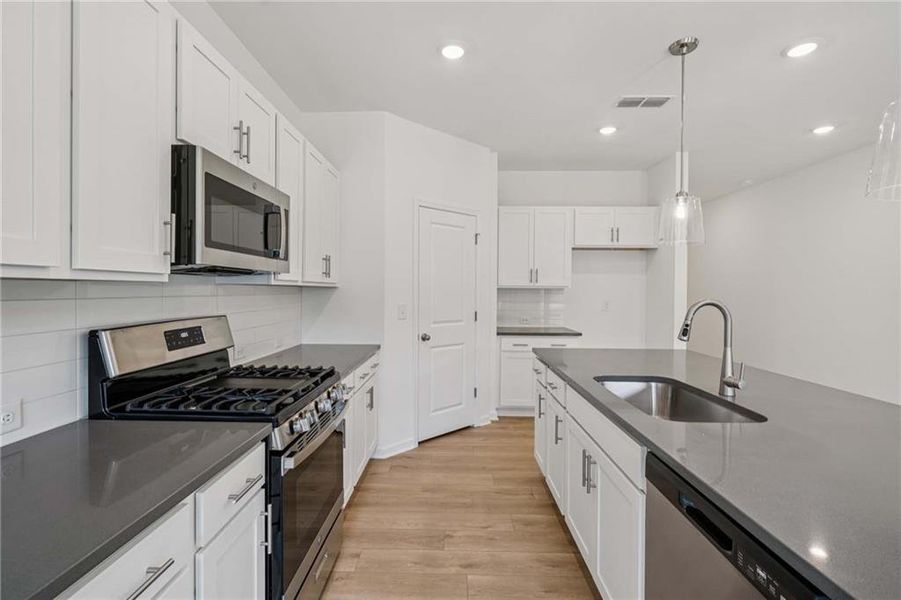 Furnished interior view inside a new home in , Locust Grove (Image 12).