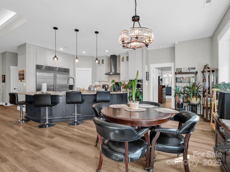Furnished interior view inside a new home in , Mill Spring (Image 12).
