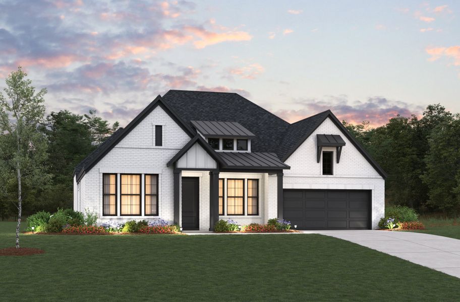 Representative exterior photo of a completed home built from the Bandera by Beazer Homes in Legacy, League City, TX (Image 10). Representative exterior photo of a completed home built from the Bandera by Beazer Homes in Legacy, League City, TX (Image 10).