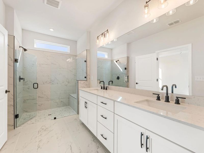 Furnished interior view inside a new home in Kelly Preserve, Loganville (Image 8).