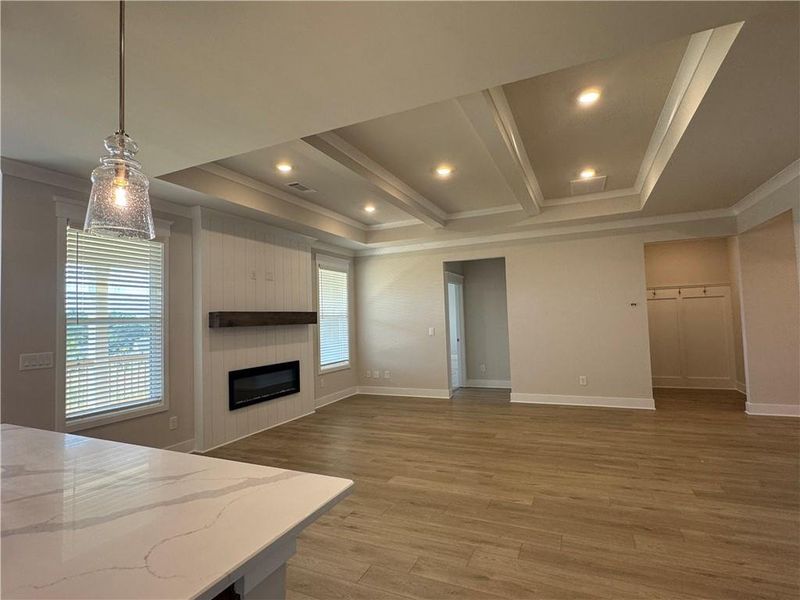 Spacious, unfurnished interior of a new home in Rosewood Lake Preserve, Hoschton (Image 11).