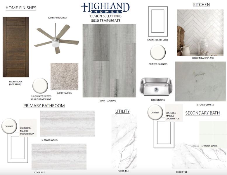 Sample of building materials used in homes in Heartland, Heartland (Image 19).