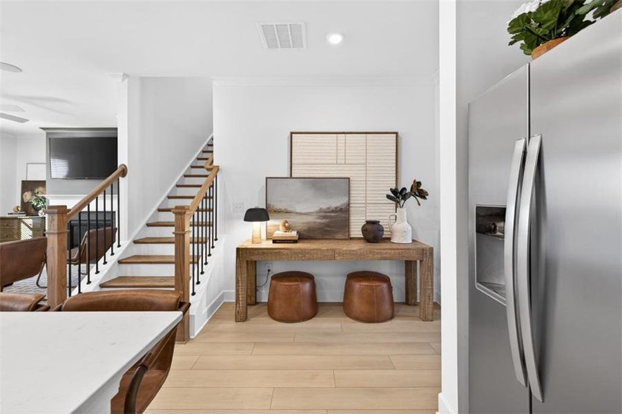 Furnished interior view inside a new home in Linden Grove, Powder Springs (Image 16).