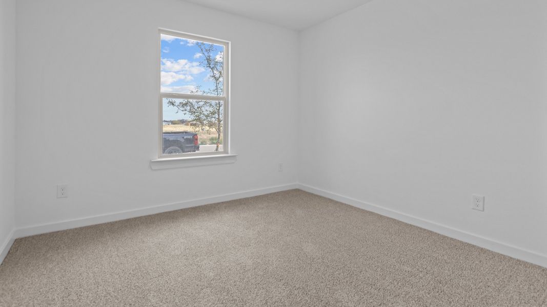 Representative unfurnished interior of a home built from the The Camden by D.R. Horton in Everest Heights, Lubbock (Image 12). Representative unfurnished interior of a home built from the The Camden by D.R. Horton in Everest Heights, Lubbock (Image 12).