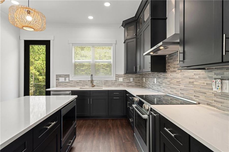 Furnished interior view inside a new home in , Stockbridge (Image 8).