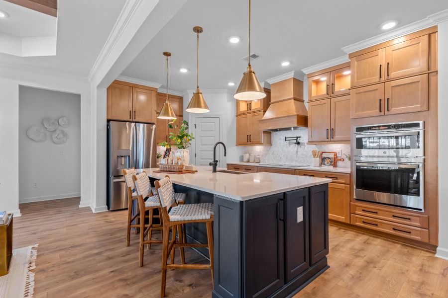 Representative furnished interior of a home built from the The Surfrider by Chesapeake Homes in Coastal Club of the Carolinas, Calabash (Image 8).