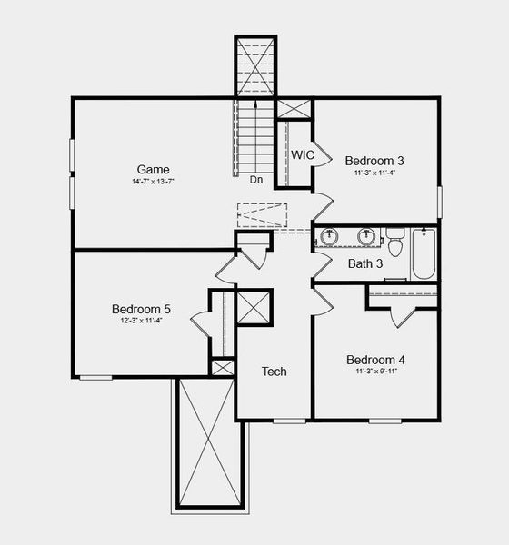 Second Floor Plan Second Floor Plan