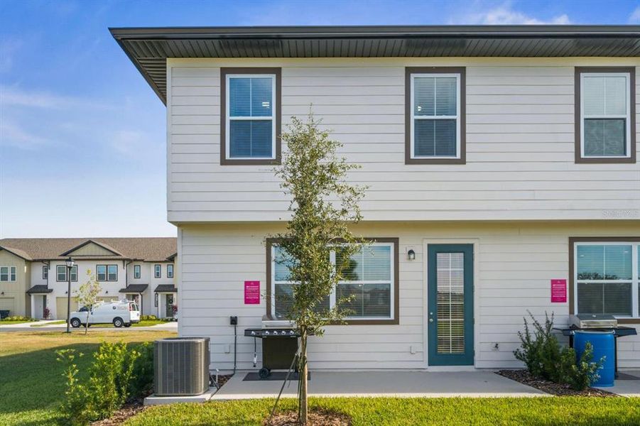 Exterior details and patio area of a home in , Davenport (Image 3). Exterior details and patio area of a home in , Davenport (Image 3).