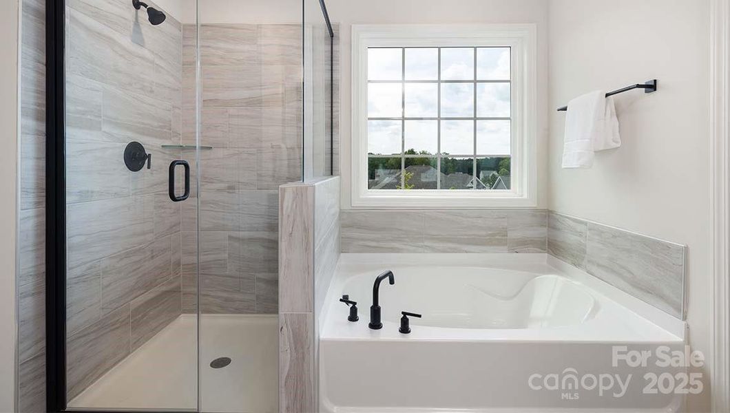 Furnished interior view inside a new home in Falls Cove, Troutman (Image 22).