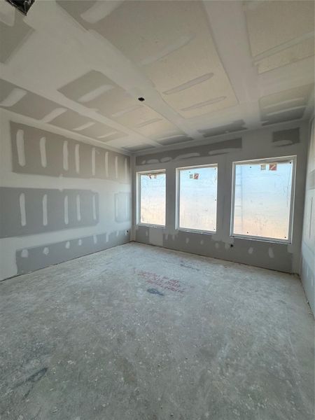 In-progress construction of a new home in Legacy Prairie at Katy Court 60', Katy, TX (Image 13).