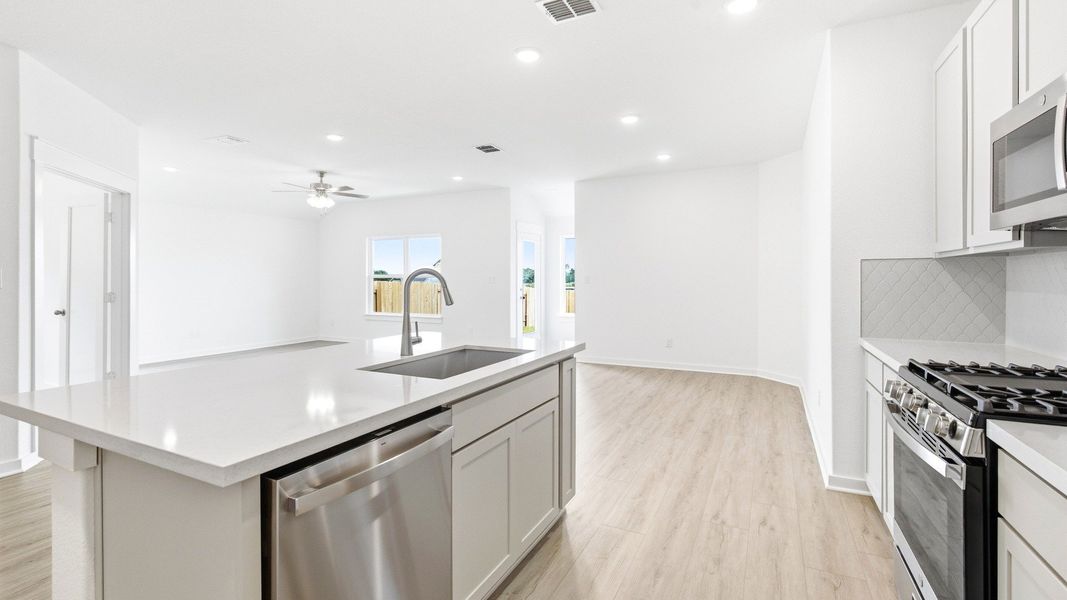 Furnished interior view inside a new home in Infinity Square, Kyle (Image 13).