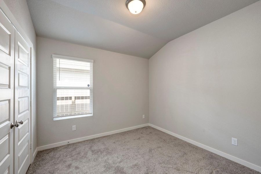 Bedroom #3 features a large closet with double doors. Bedroom #3 features a large closet with double doors.