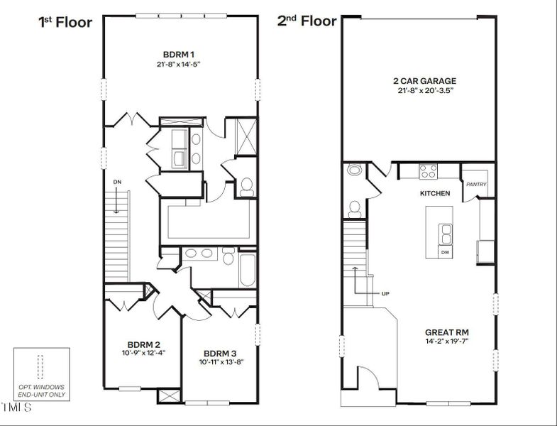 Blake MLS floor plan