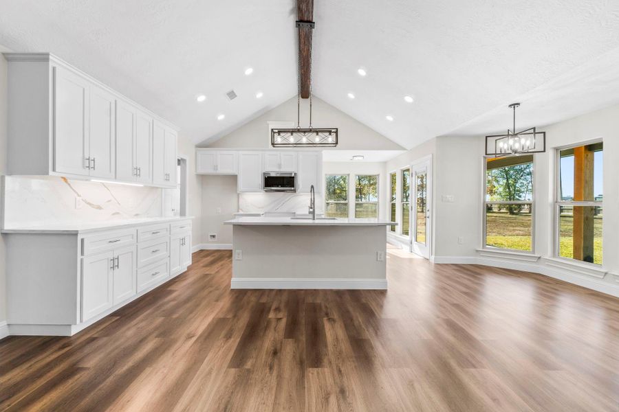Furnished interior view inside a new home in , Onalaska (Image 10).