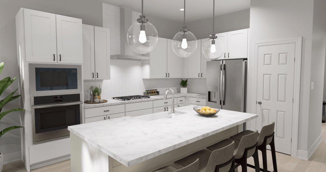 Artist Rendering - Kitchen