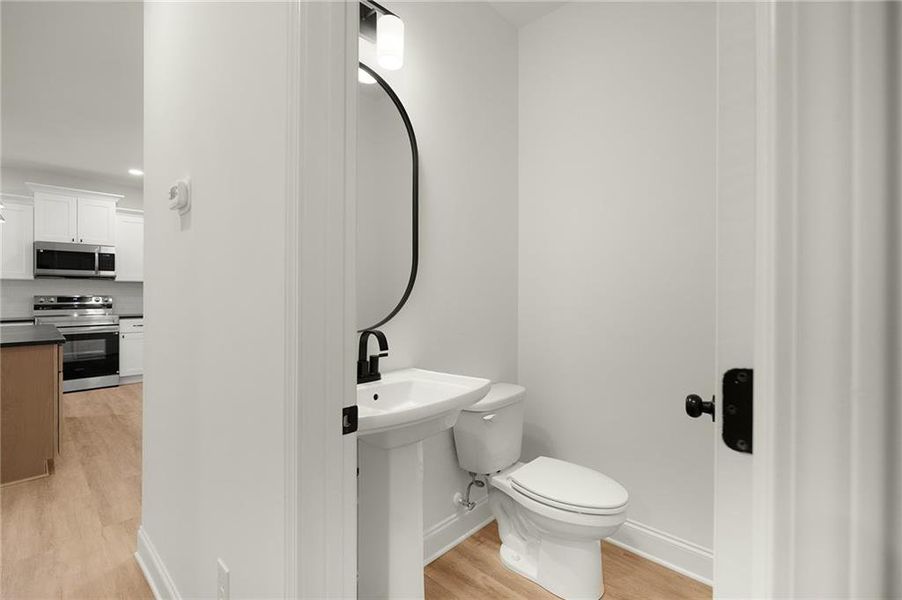 Furnished interior view inside a new home in , Calhoun (Image 6). Furnished interior view inside a new home in , Calhoun (Image 6).