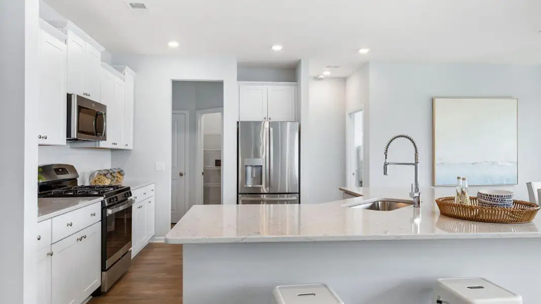 Furnished interior view inside a new home in Carnes Crossroads: Arbor Collection, Summerville (Image 2).