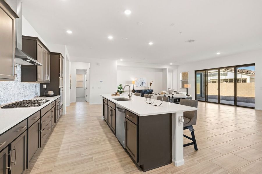 Kitchen - Staged