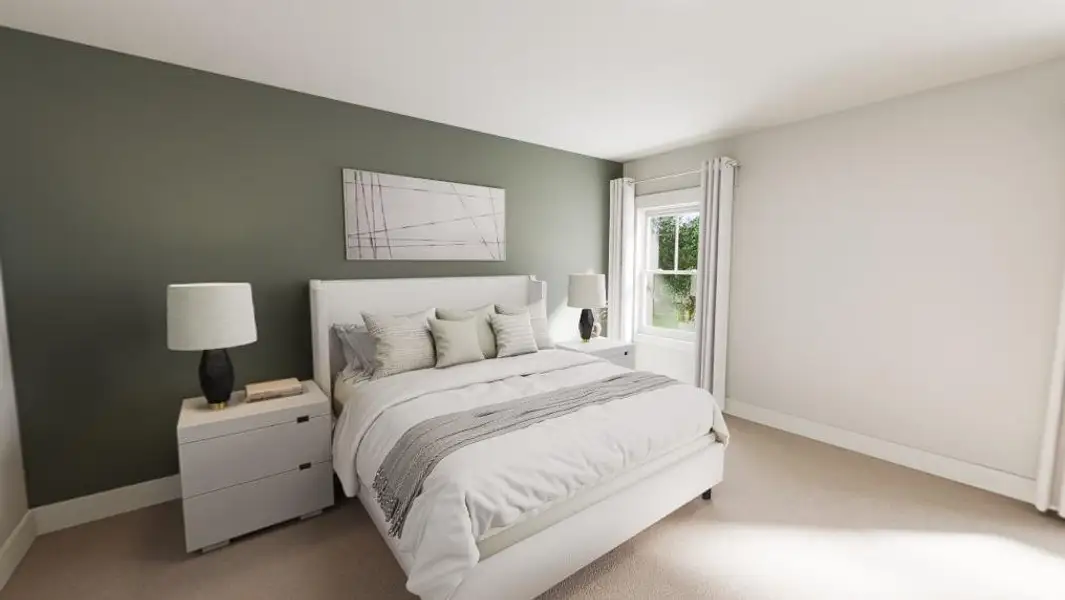 Furnished interior view inside a new home in Golden Gate, High Point (Image 4).