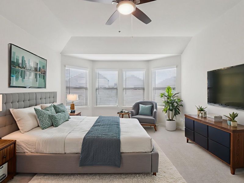 Furnished interior view inside a new home in Lark Canyon, New Braunfels (Image 5).