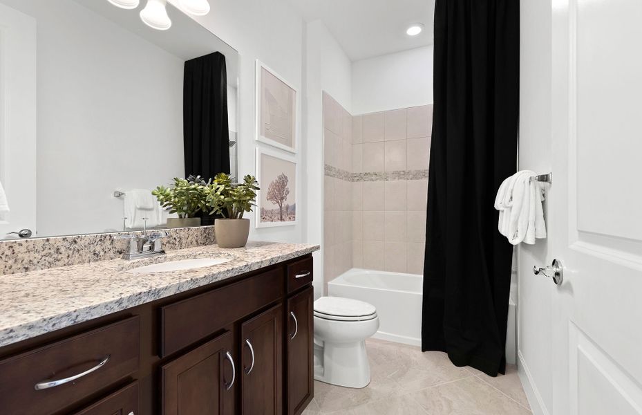 Furnished interior view inside a new home in Costa Pointe, Vero Beach (Image 25). Furnished interior view inside a new home in Costa Pointe, Vero Beach (Image 25).