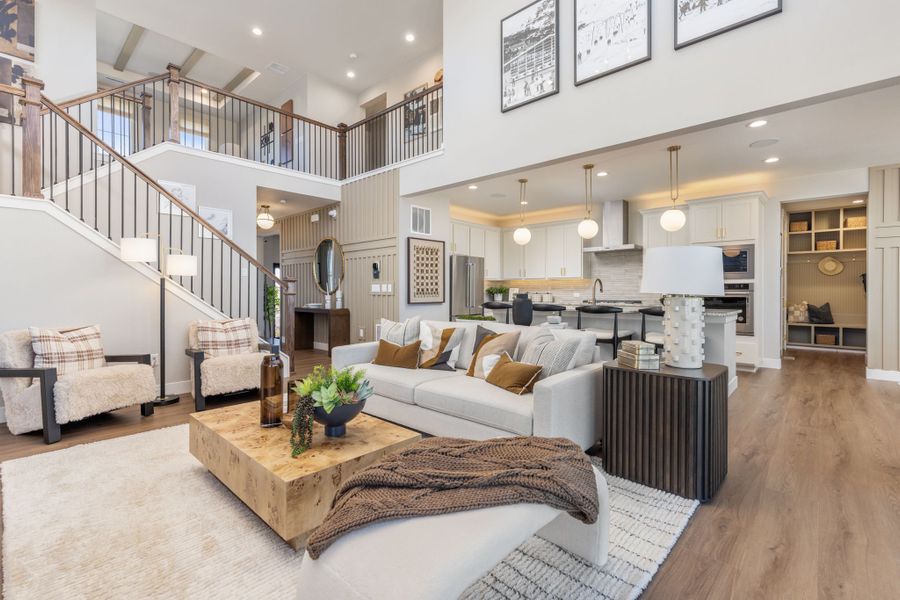 Plan C405 - Representative Photo - Open Concept Living