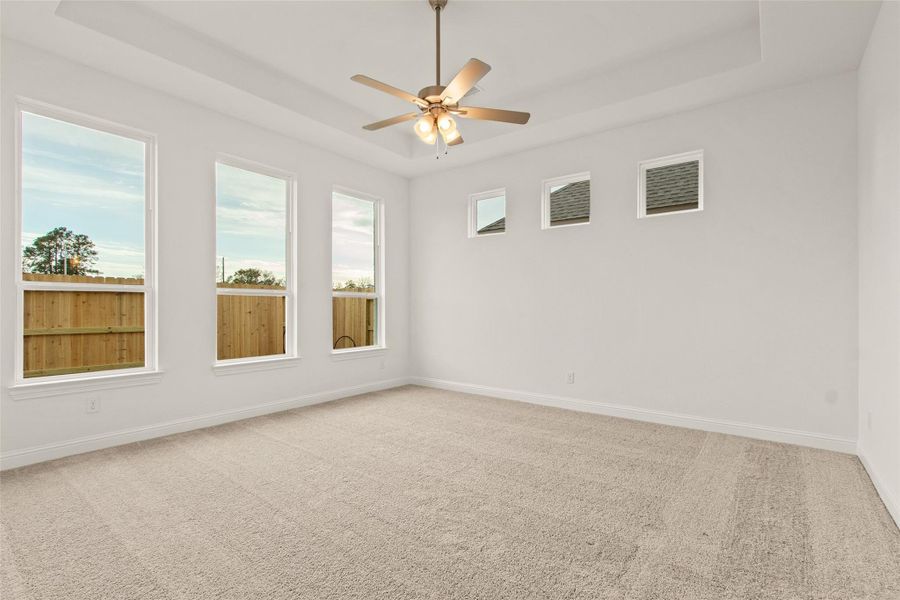Spacious, unfurnished interior of a new home in Sundance Cove, Crosby (Image 22). Spacious, unfurnished interior of a new home in Sundance Cove, Crosby (Image 22).