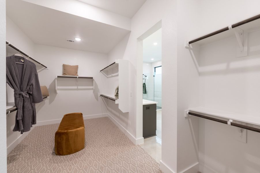 Representative furnished interior of a home built from the Barnhart by Tri Pointe Homes in Dunham Pointe, Cypress (Image 7).