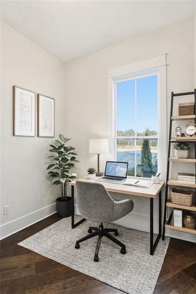 Furnished interior view inside a new home in , Rydal (Image 13).