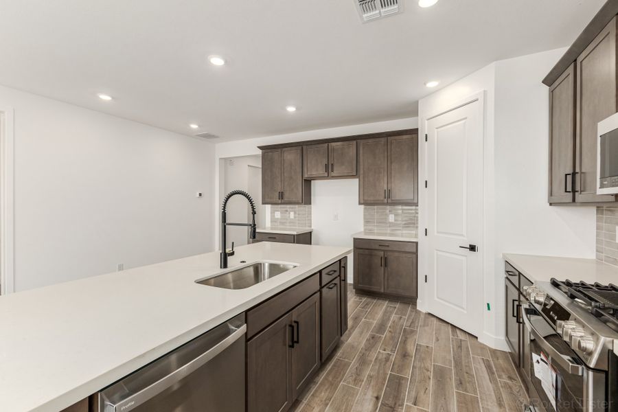 Furnished interior view inside a new home in Bella Vista Farms, San Tan Valley (Image 4).