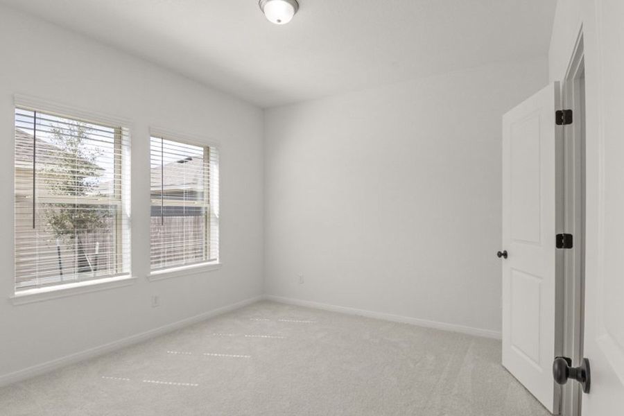 Representative unfurnished interior of a home built from the Oak by Pacesetter Homes in Blanco Vista, San Marcos (Image 35).
