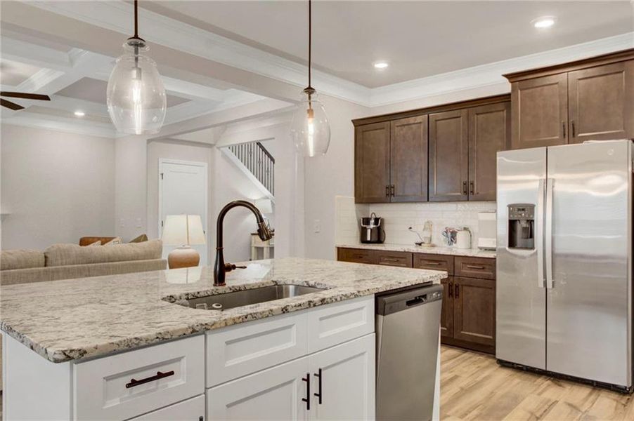 Furnished interior view inside a new home in , Bonaire (Image 11).