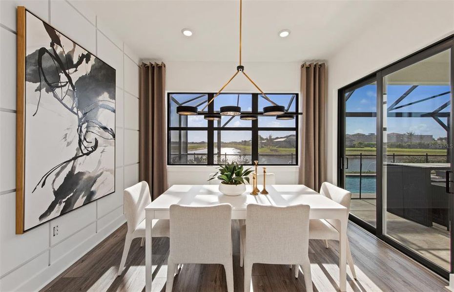 Furnished interior view inside a new home in , Bradenton (Image 10).
