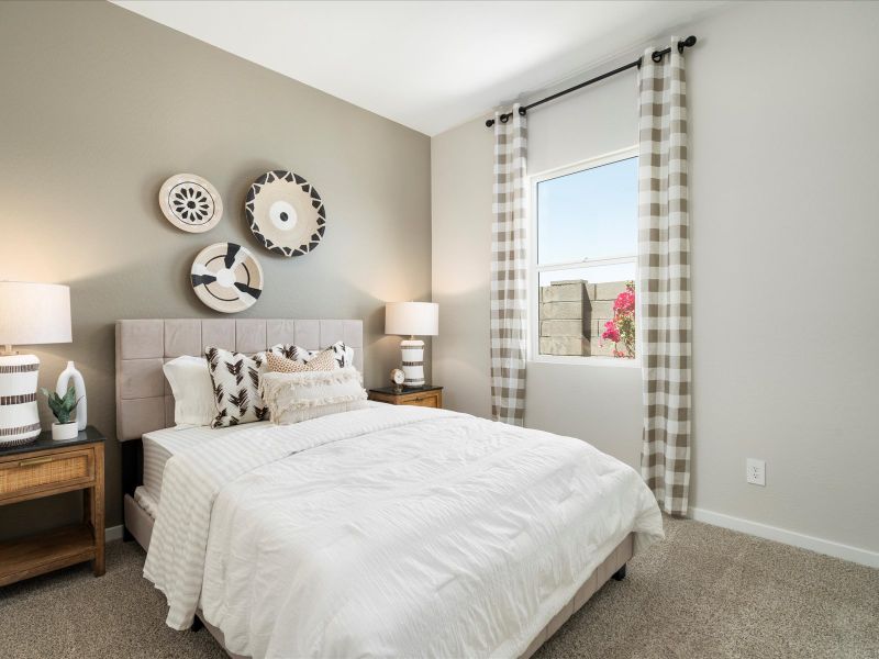 Furnished interior view inside a new home in White Tank Foothills Signature Series, Waddell (Image 14).