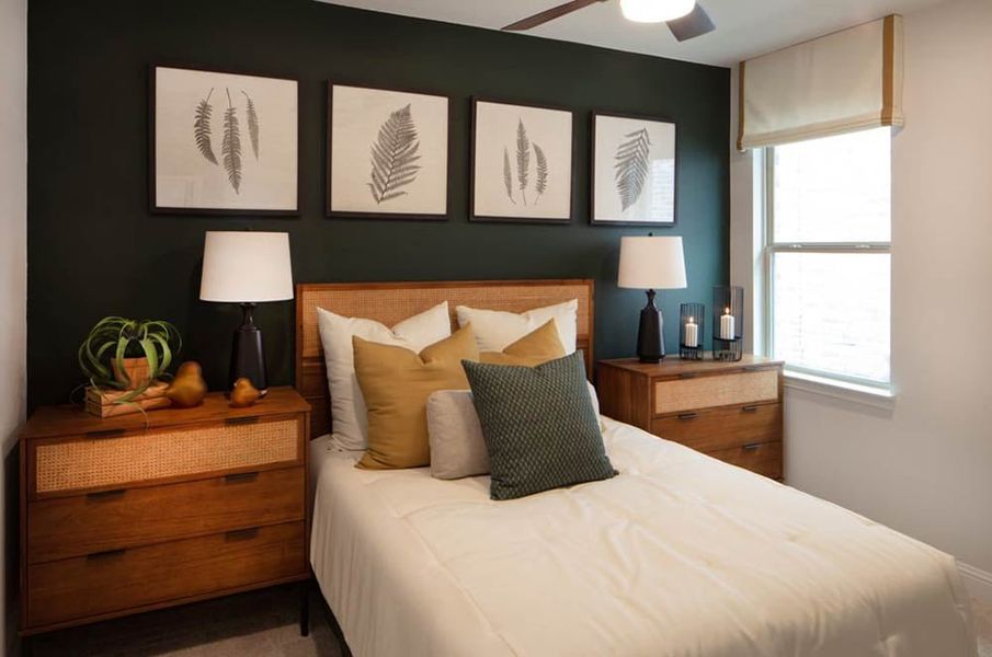 Representative furnished interior of a home built from the Auburn by Taylor Morrison in Cross Creek Meadows, Celina (Image 13).