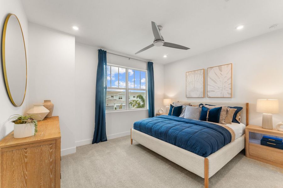 Representative furnished interior of a home built from the Beacon by Mattamy Homes in Avila, Jensen Beach (Image 9).