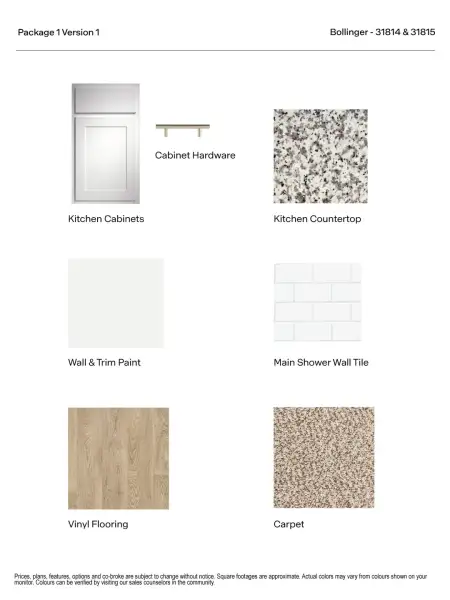 Sample of building materials used in homes in Bollinger, Maxwell (Image 18).