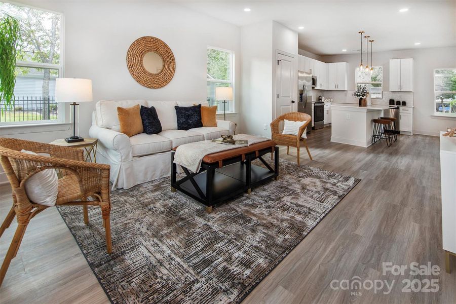 Furnished interior view inside a new home in , Stanley (Image 11).