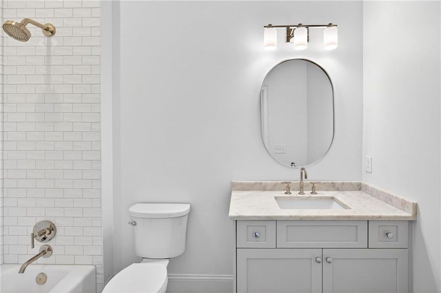 Furnished interior view inside a new home in , Smyrna (Image 38).