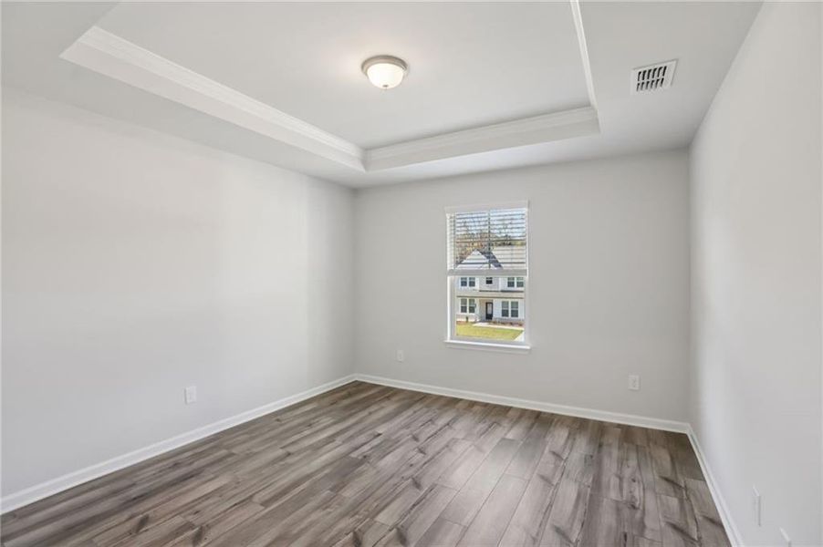 Spacious, unfurnished interior of a new home in Grandview at Millers Mill, Stockbridge (Image 21). Spacious, unfurnished interior of a new home in Grandview at Millers Mill, Stockbridge (Image 21).