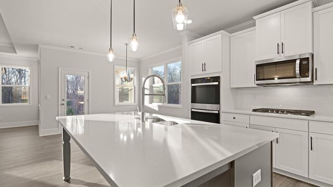 Furnished interior view inside a new home in Butner Estates, South Fulton (Image 8).