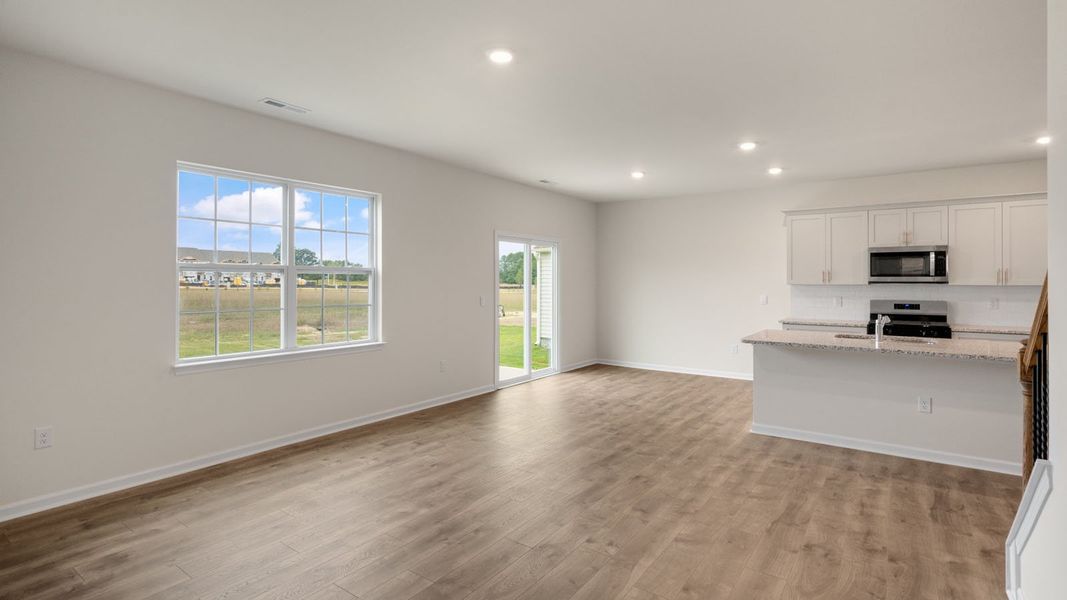 Spacious, unfurnished interior of a new home in The Reserve at Prestleigh, Wake Forest (Image 21).