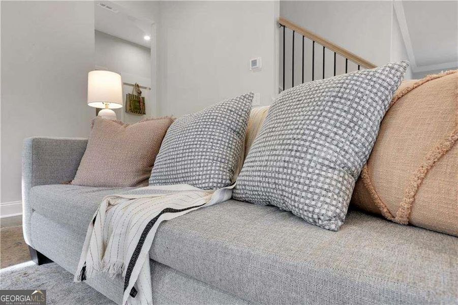 Close-up of interior finishes inside a home in The Paddocks at Doc Hughes, Buford (Image 19).
