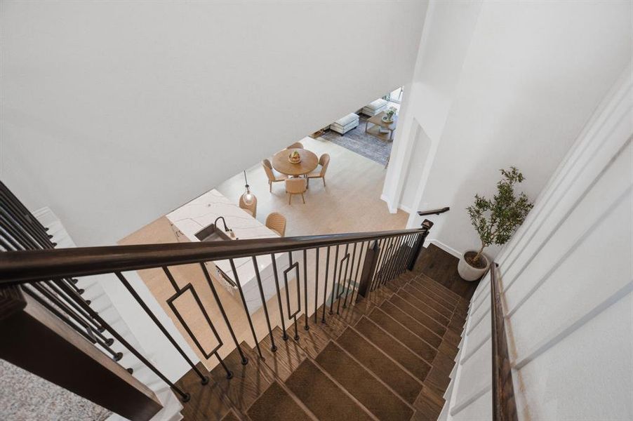 Furnished interior view inside a new home in , Rowlett (Image 24).